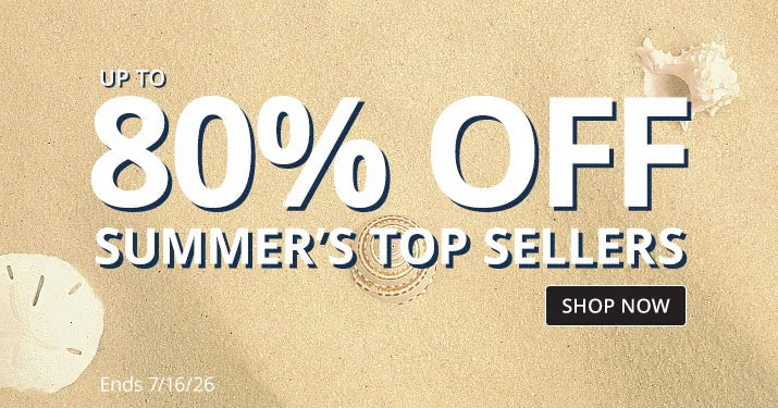 80%OFF SUMMER'S TOP SELLERS